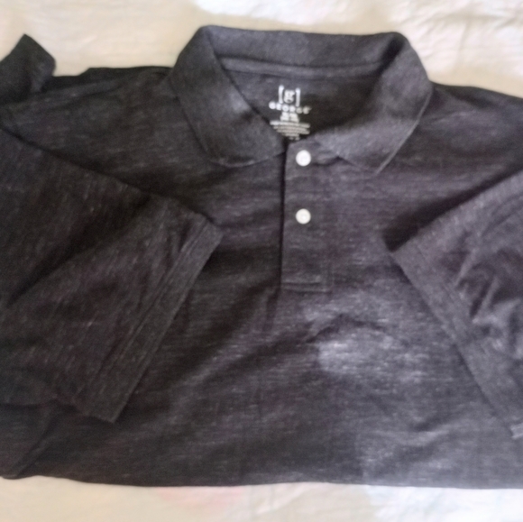 George | Shirts | George Mens Polo Shirt 52469 Blackgray Size Xl | Poshmark